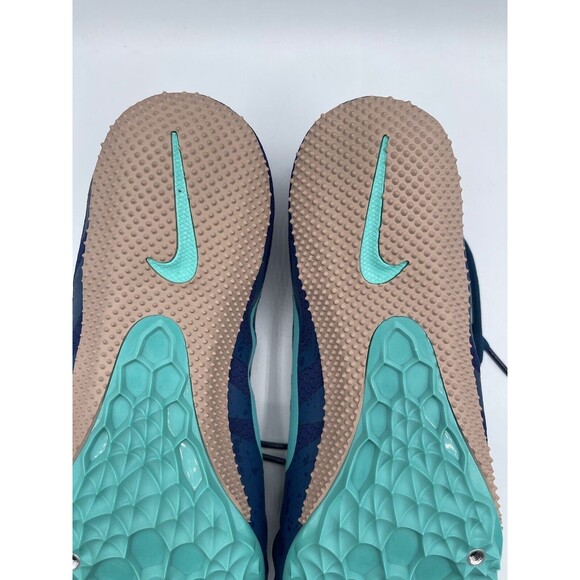 NIKE Zoom Rival S 9 Track and Field Shoes, 907564-402 - US 11.5 - Blue NWOB - Picture 14 of 16